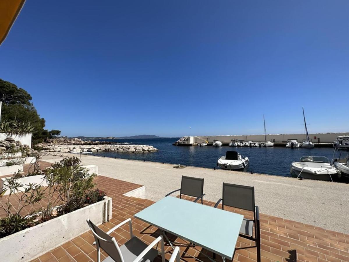 Horizon Bleu Bandol : Appartement Pieds Dans L'Eau Exterior foto